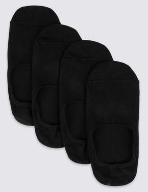Siyah 4'lü Cool & Freshfeet™ Spor Çorap Seti Marks And Spencer