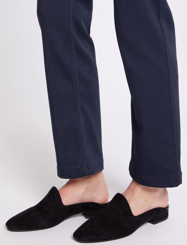Kadın Lacivert Straight Leg Jean Pantolon