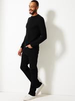 Erkek Siyah Stormwear™ Regular Fit Jean Pantolon