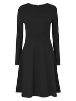 Kadın Siyah Fit & Flare Elbise