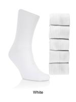 Erkek Beyaz 5'li Cool & Fresh™ Spor Çorabı Seti