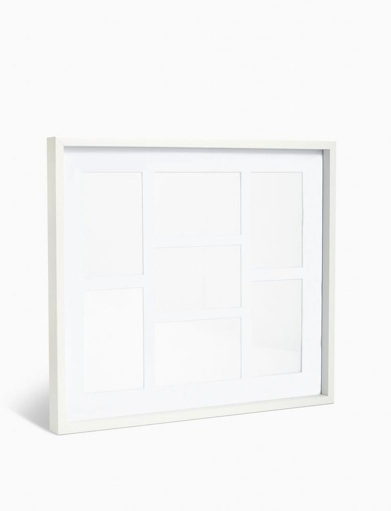 Ev Beyaz 7 Bölmeli Fotoğraf Çerçevesi 10 x 15cm