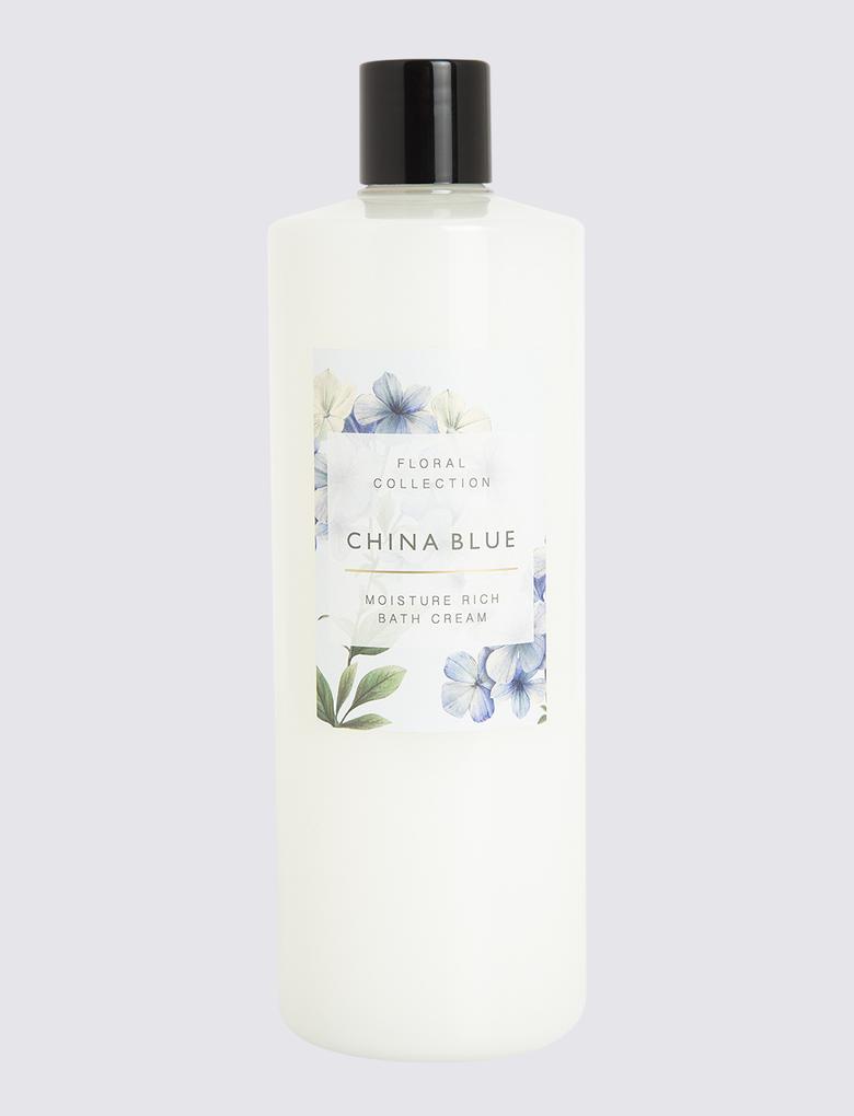 Kozmetik Renksiz China Blue Kokulu Banyo Kremi 500 ml