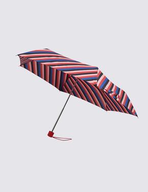 Kadın Pembe Çizgili Şemsiye