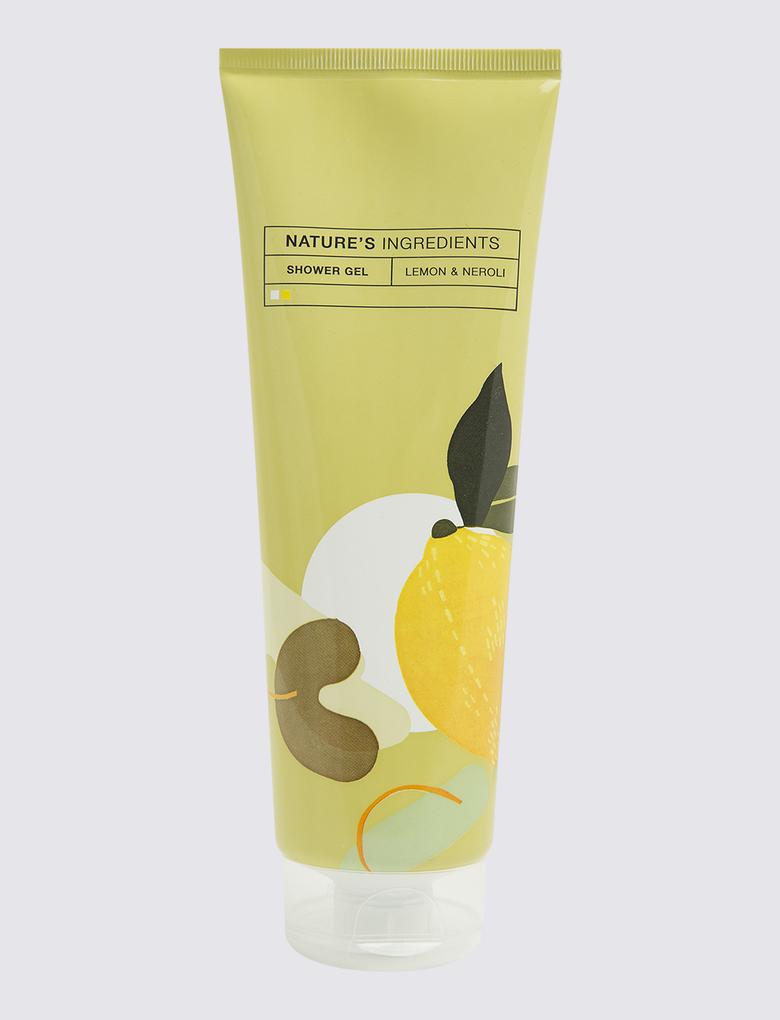 Kozmetik Renksiz Limon ve Portakal Çiçeği Özlü Duş Jeli