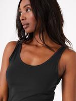 Kadın Siyah Flexifit™ Askılı Modal Atlet