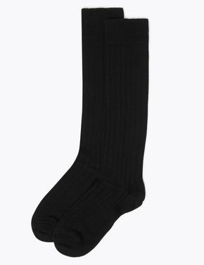 Kadın Siyah 2'li Termal Çorap Seti