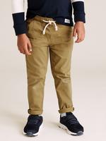 Erkek Çocuk Bej Bel Bağlamalı Regular Fit Pantolon (2-7 Yaş)