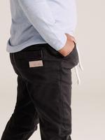 Erkek Çocuk Gri Bel Bağlamalı Regular Fit Pantolon (2-7 Yaş)
