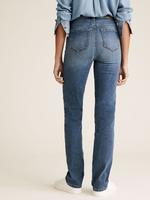 Kadın Mavi Straight Leg Supersoft Jean Pantolon
