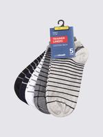 Erkek Gri 5'li Cool & Fresh™ Spor Çorabı Seti