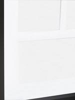 Ev Siyah 7 Bölmeli Ahşap Fotoğraf Çerçevesi 10x15 cm