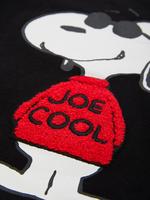Erkek Çocuk Siyah Joe Cool Baskılı T-Shirt
