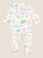 Bebek Multi Renk 3'lü Organik Pamuklu Uyku Tulumu