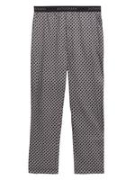 Erkek Siyah Pamuklu Tencel™ Pijama Altı