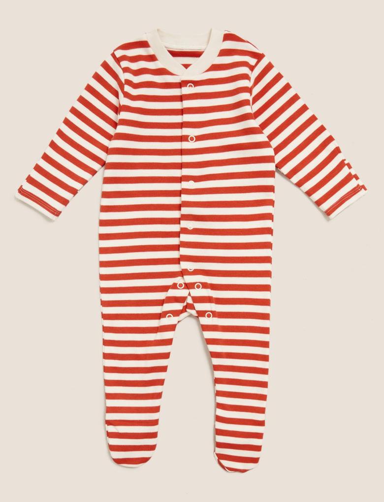Bebek Multi Renk Saf Pamuklu 5'li Uyku Tulumu (0-3 Yaş)