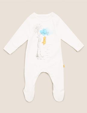 Bebek Multi Renk Saf Pamuklu 2'li Winnie the Pooh & Friends™ Uyku Tulumu (0-3 Yaş)