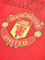 Çocuk Kırmızı Manchester United FC™ Baskılı Pijama Seti (6-16 Yaş)