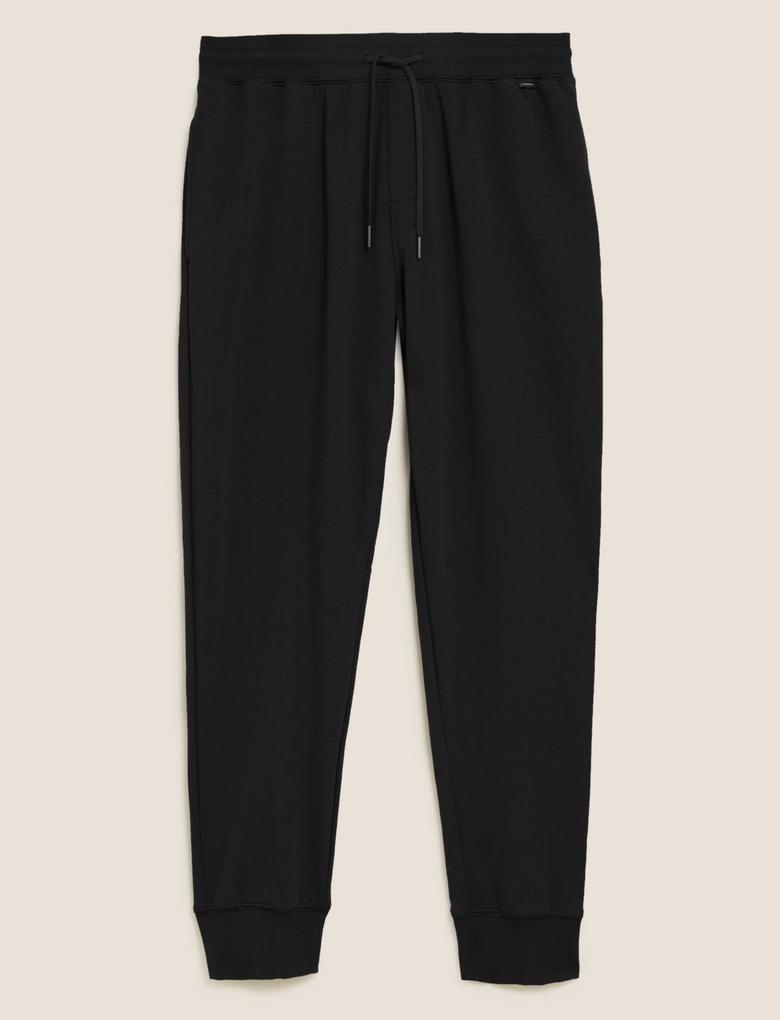 Erkek Siyah Tencel™ Supersoft Pijama Altı