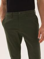 Erkek Yeşil Slim Fit Chino Pantolon