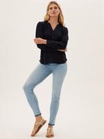 Kadın Mavi Supersoft Skinny Jean Pantolon