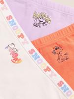 Çocuk Multi Renk 5'li Snoopy™ Short Külot (6-16 Yaş)