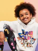 Kız Çocuk Beyaz Space Jam: A New Legacy™ Kapüşonlu Sweatshirt (6-16 Yaş)