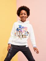 Kız Çocuk Beyaz Space Jam: A New Legacy™ Kapüşonlu Sweatshirt (6-16 Yaş)