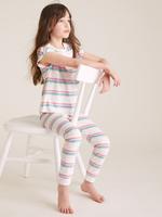 Çocuk Multi Renk 2'li Pamuklu Pijama Takımı (6-16 Yaş)