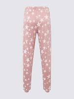 Kadın Pembe Yıldız Desenli Pijama Takımı