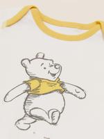 Bebek Krem Saf Pamuklu 3'lü Winnie the Pooh™ Bodysuit (0-3 Yaş)