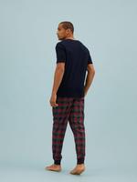 Erkek Multi Renk Supersoft Kareli Pijama Takımı