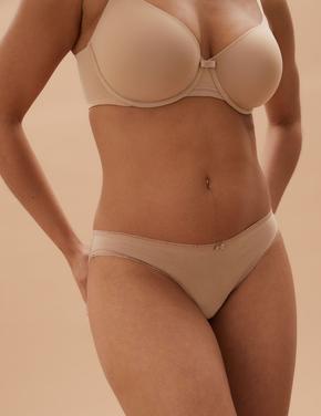 Pembe 5'li Cotton Lycra® Bikini Külot Seti Marks And Spencer