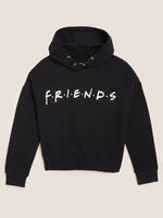 Kız Çocuk Siyah Friends™ Kapüşonlu Sweatshirt (6-16 Yaş)