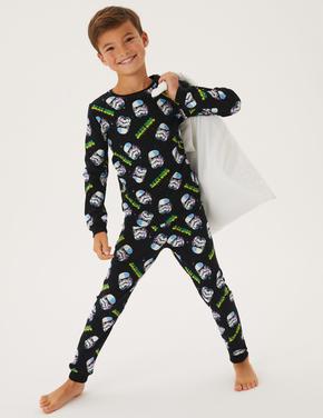 Çocuk Multi Renk Star Wars™ Pijama Takımı (5-14 Yaş)