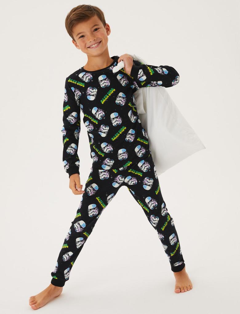 Çocuk Multi Renk Star Wars™ Pijama Takımı (5-14 Yaş)