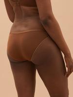 Kadın Bej Dantel Detaylı Bikini Külot