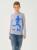 Erkek Çocuk Multi Renk 3'lü Futbol Desenli T-Shirt (6-16 Yaş)