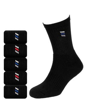 Siyah 5'li Freshfeet™ Spor Çorabı Seti Marks And Spencer