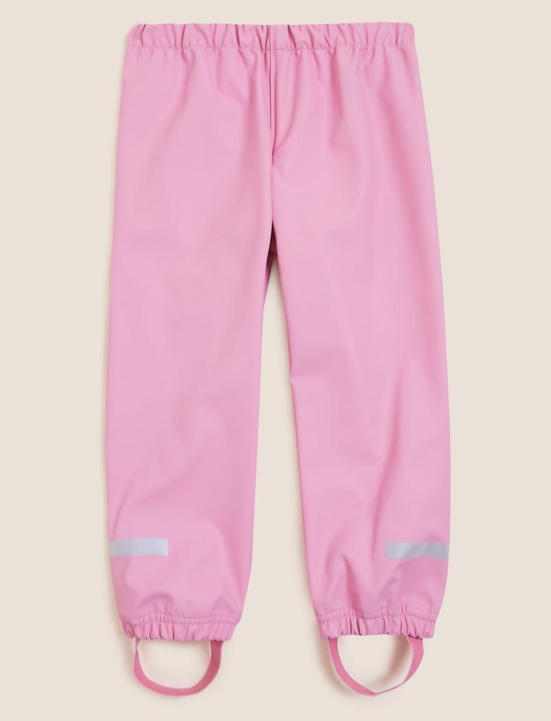 Kız Çocuk Pembe Stormwear™ Su Geçirmez Pantolon (2-7 Yaş)