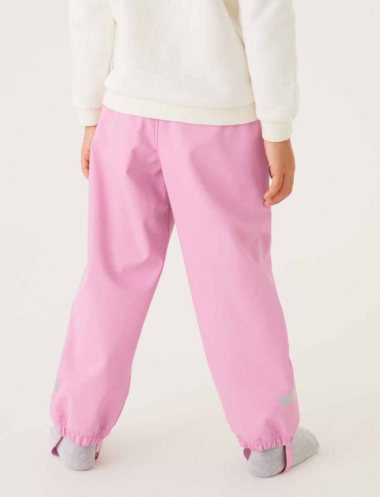 Kız Çocuk Pembe Stormwear™ Su Geçirmez Pantolon (2-7 Yaş)