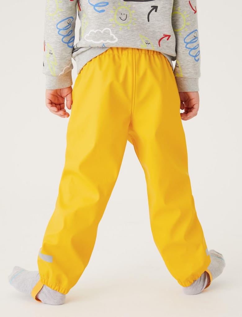 Erkek Çocuk Sarı Stormwear™ Su Geçirmez Pantolon (2-7 Yaş)