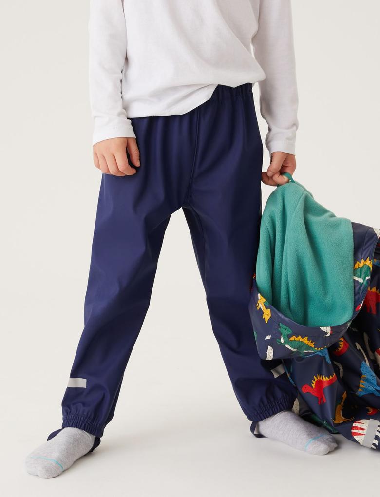 Erkek Çocuk Lacivert Stormwear™ Su Geçirmez Pantolon (2-7 Yaş)