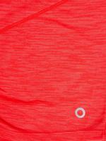 Kadın Kırmızı Büzgü Detaylı Crop T-Shirt