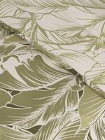Ev Yeşil Palmiye Desenli Nevresim Takımı