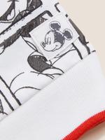 Erkek Çocuk Beyaz Mickey Mouse™ Yuvarlak Yaka Sweatshirt (2-7 Yaş)