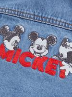 Erkek Çocuk Mavi Saf Pamuklu Mickey Mouse™ Denim Ceket (2-7 Yaş)