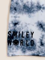 Çocuk Gri Saf Pamuklu SmileyWorld® Pijama Takımı (6-16 Yaş)
