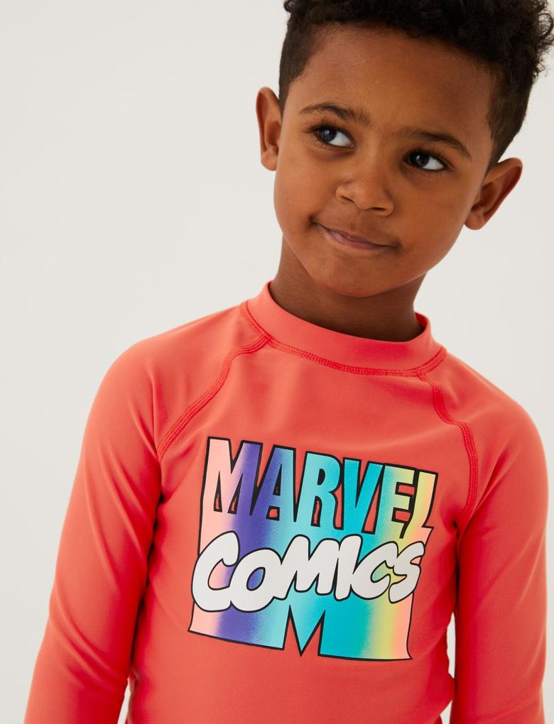 Erkek Çocuk Multi Renk 2'li Marvel™ Mayo Takımı (2-7 Yaş)