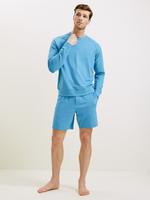 Erkek Mavi Regular Fit Supersoft Pijama Altı
